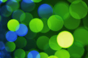 散焦灯光背景(绿-蓝)-高分辨率5000万像素
