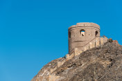 阿曼穆特拉的瞭望塔和炮台