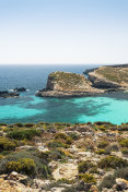 蓝色泻湖，Comino，马耳他