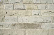 大理石砖墙的特写与浮雕