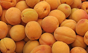 农贸市场上的杏子