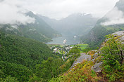 Geiranger挪威峡湾