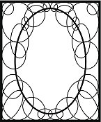 图形艺术装饰框架(矢量)