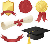 毕业元素-包括。jpeg