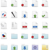 桌面和界面图标设置。简单的颜色系列。 桌面和界面图标设置。简单的颜色系列。
