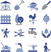 景观美化图标-专业系列