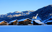 德国Garmisch-Partenkirchen的跳台滑雪