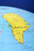 全球地图――格陵兰岛