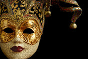 威尼斯狂欢节面具,