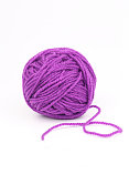 紫色的羊毛