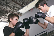 拳击学校-儿童打架