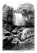 黑水瀑布，西弗吉尼亚州|美国历史插图