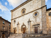 圣玛丽亚・德拉瓦莱教堂，Abruzzi Italy Scanno