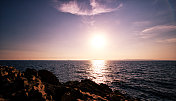 撒丁岛美丽的风景大海