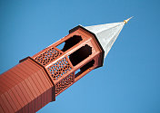 尖塔的清真寺