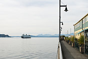 华盛顿州西雅图的码头和渡轮