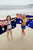 澳洲的海滩女孩