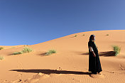 撒哈拉沙漠的柏柏尔人，摩洛哥