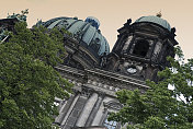 柏林圆顶，德国大教堂。