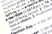 选举的字典定义