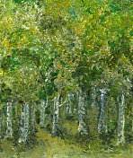 石油画森林 石油画森林