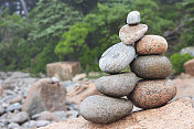 Zen Rock Stack的平衡和团队合作