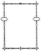 排版框架|古董设计插图