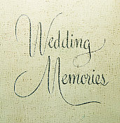 婚礼回忆书封面