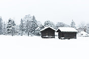 雪的小木屋