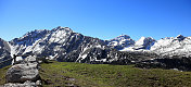 阿尔卑斯山的风景，阿尔塔・巴迪亚