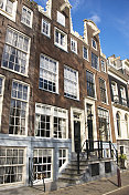 阿姆斯特丹的运河房屋