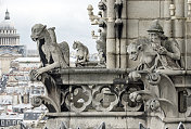 巴黎圣母院的石像鬼