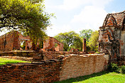 Ratchaburana寺的废墟
