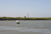 比利时纽港灯塔海滨系泊柱