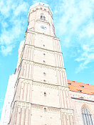 重建圣母教堂,慕尼黑