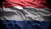 荷兰，阿姆斯特丹国家官方国旗