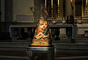 圣母玛利亚和耶稣在佛罗伦萨大教堂