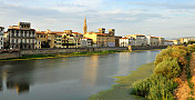 佛罗伦萨镇和阿尔诺-托斯卡纳河