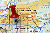 盐湖城的地图