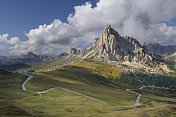 Giau Pass (Dolomites -意大利)