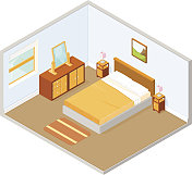 等距居室室内