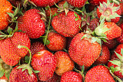 草莓的背景