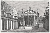 古罗马涅尔瓦论坛，出版于1878年