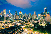 新加坡商业区