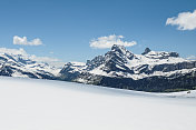 雪峰全景图