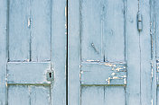 淡蓝色的普罗旺斯门，法国