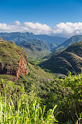 威美亚峡谷州立公园景观，考艾岛，夏威夷