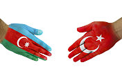 Azerbaijan-Turkey握手