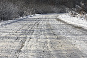 冰冷的道路