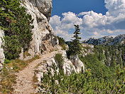 Velebit山景